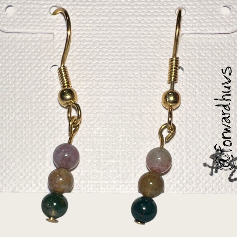 Bundle Sale 3 for $15 | Hand Crafted Multi-color Bead Earrings
